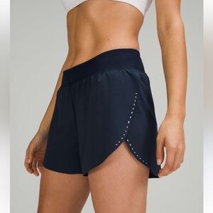 Lululemon Find Your Pace Lined High-Rise Short 3” - True Navy